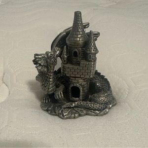 Pewter Dragon Incense Burner